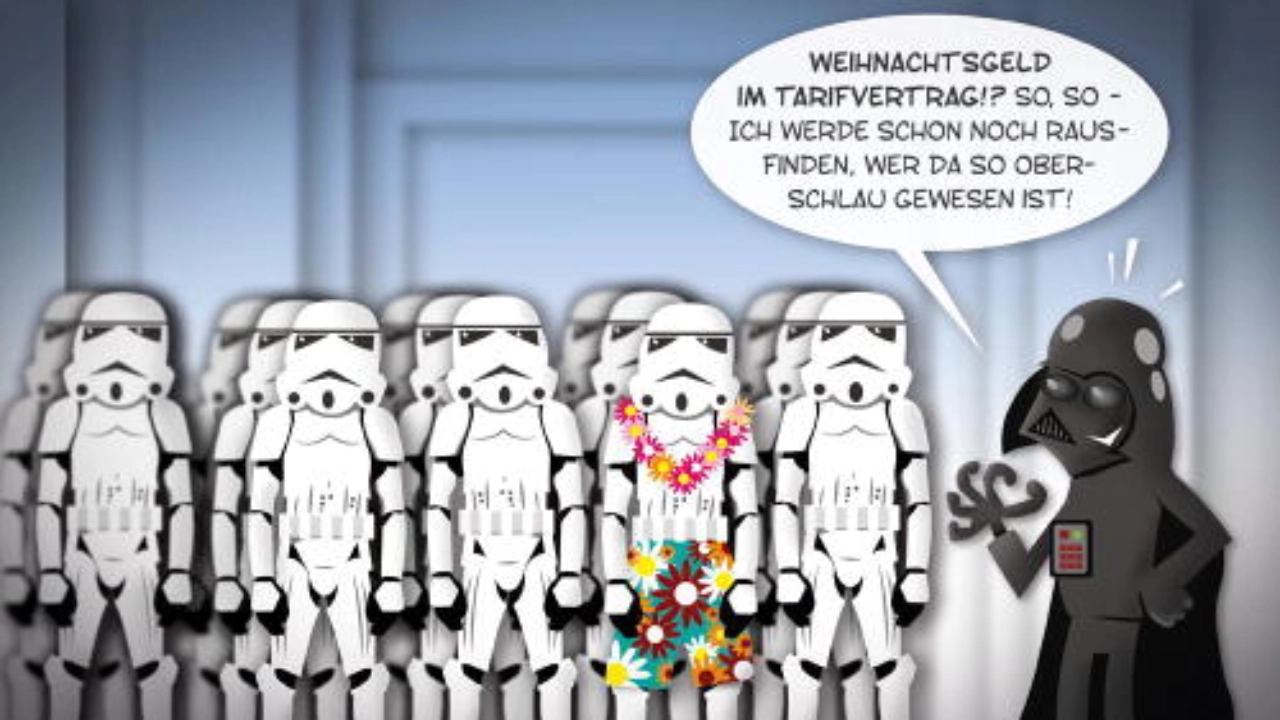 Weihnachtencartoon